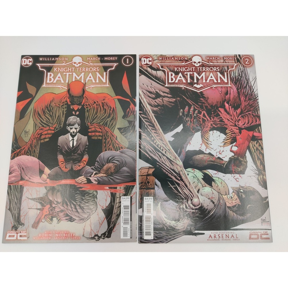 Knight Terrors Batman #1 and 2 DC Comics 1st Print 2023